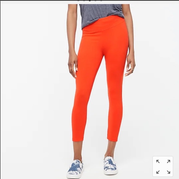 NWT J. Crew Factory Everyday Cropped Leggings, Medium - Picture 1 of 8